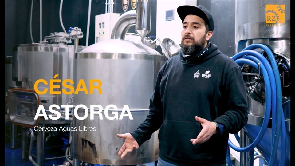 César Astorga, fundador de Cerveza Aguas Libres